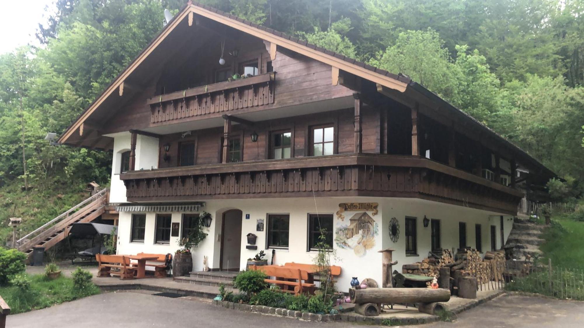 Ferienwohnung Doffenmuehle Марктшеленберг Екстериор снимка
